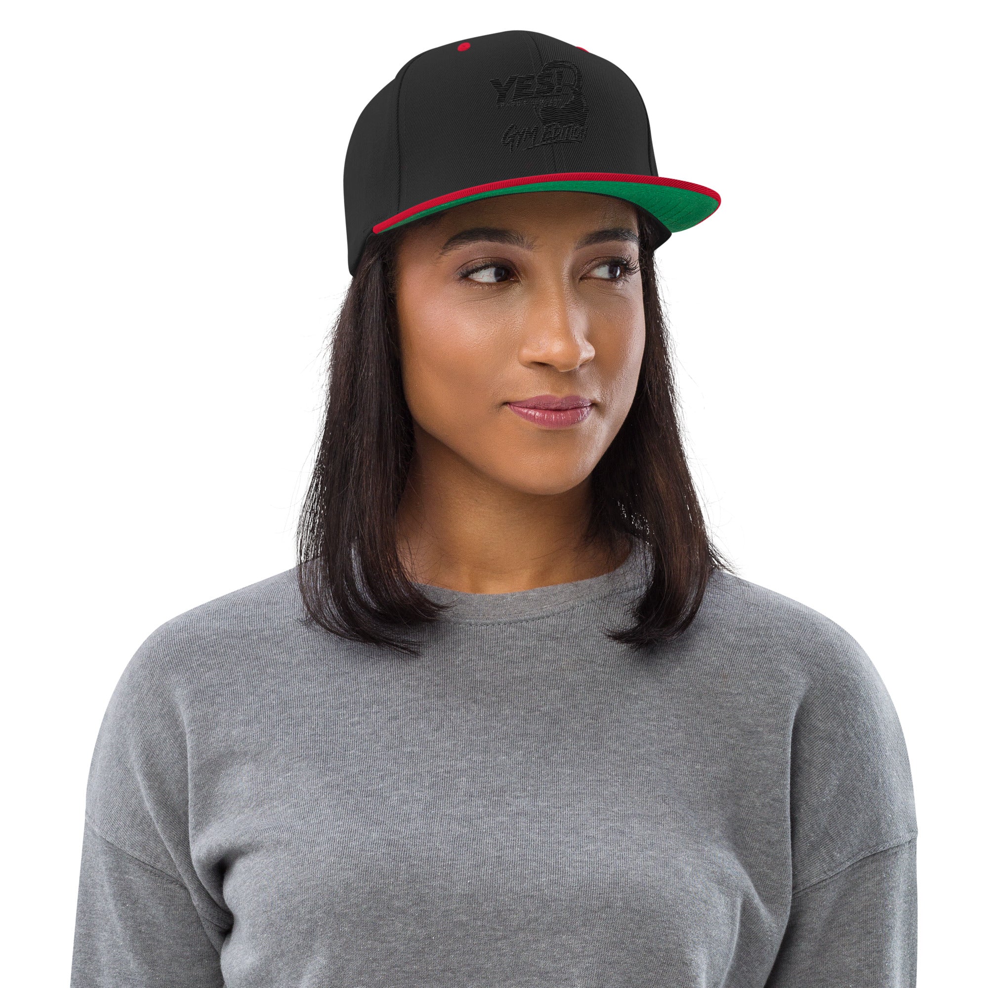 Yes! Brand and Company™Snapback Hat (Gym Edition)
