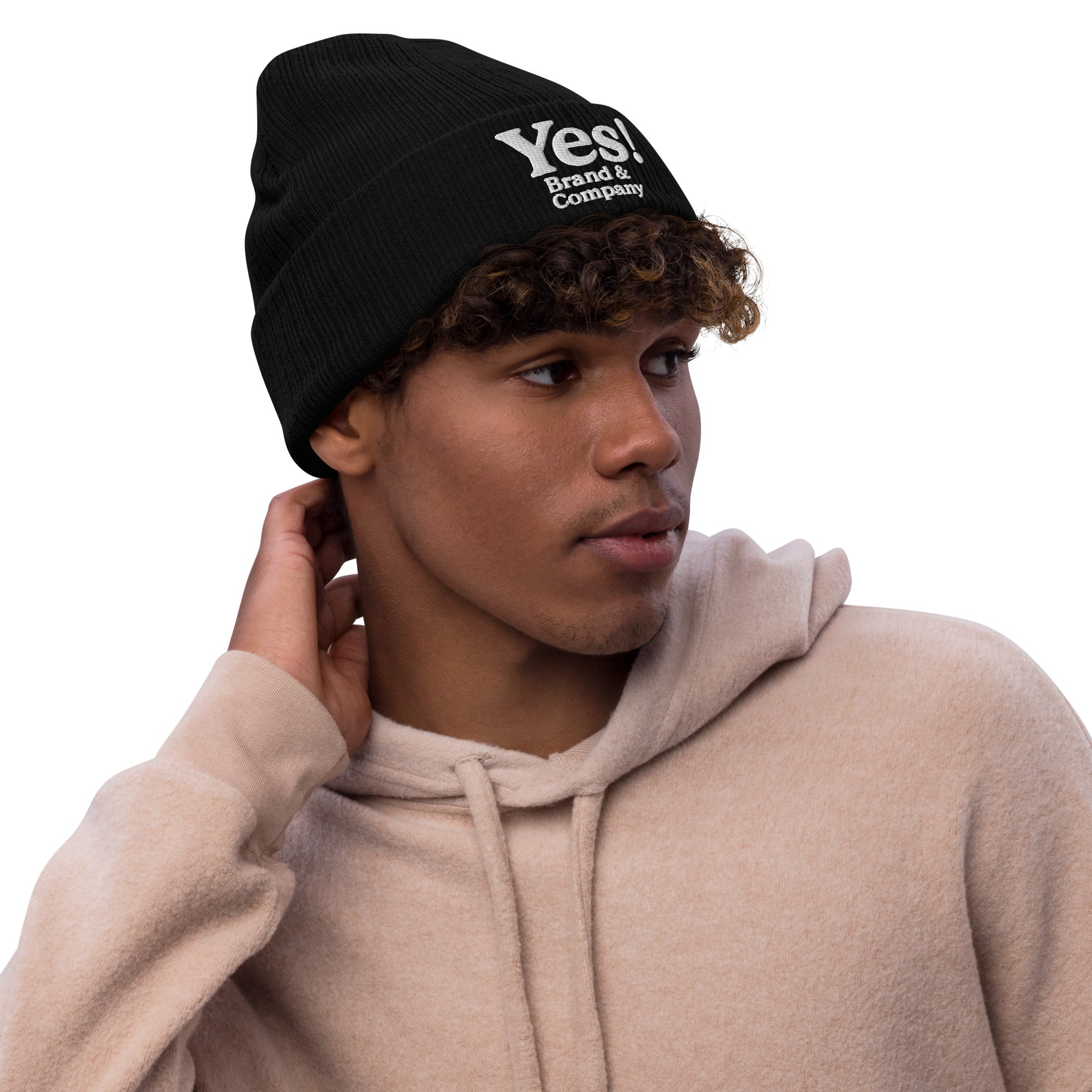 Yes! Brand and Company™ Ribbed knit beanie