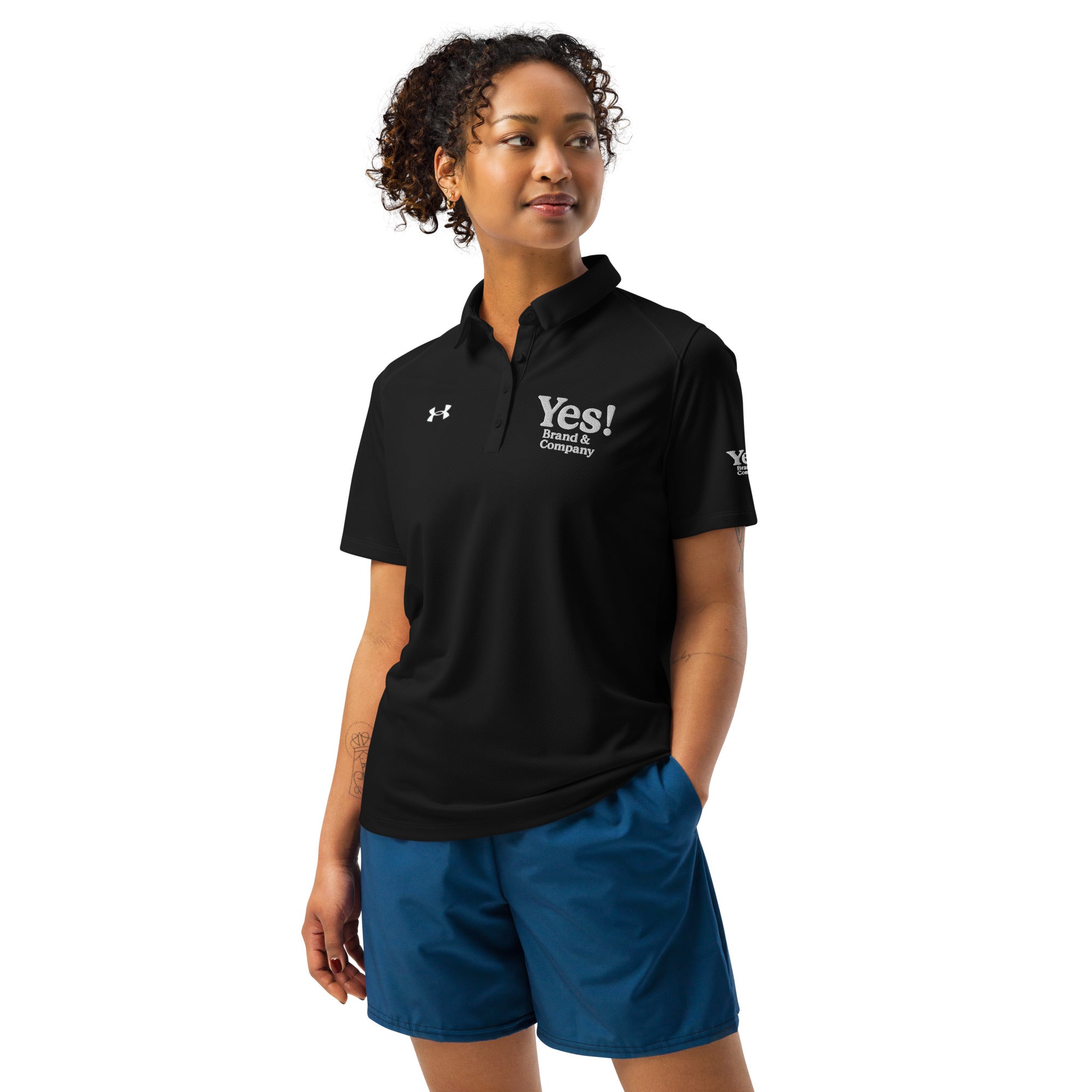 Yes! Brand and Company™ Under Armour® women’s polo