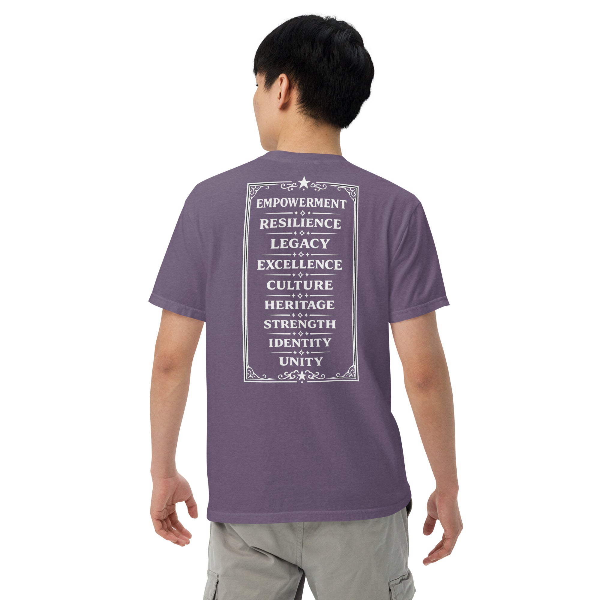 Yes! Brand and Company™ Unisex garment-dyed heavyweight T-shirt (Black History Month Series)