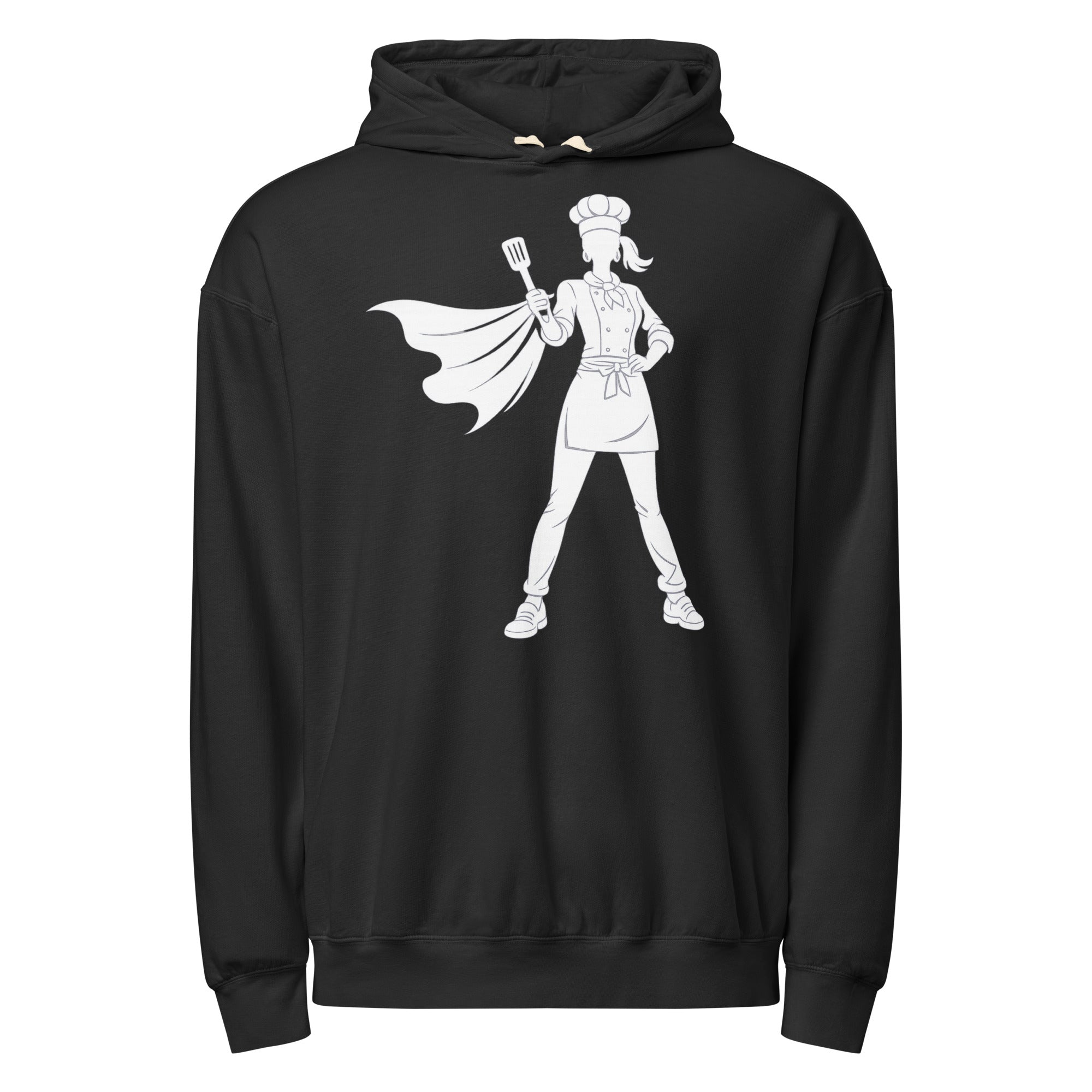 Yes! Brand and Company™ Unisex garment-dyed lightweight hoodie (Women's History Month) Chef/Cook