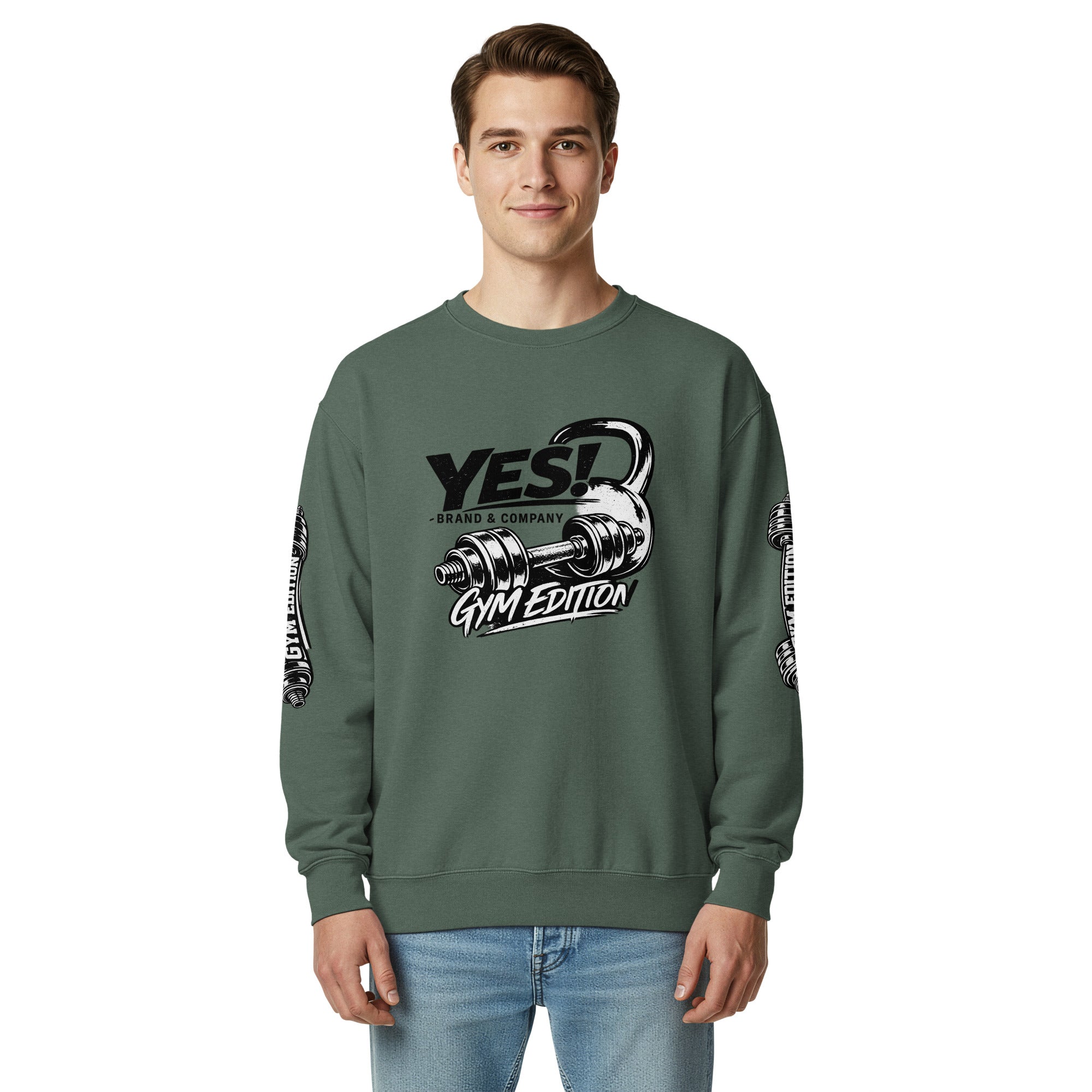 Yes! Brand and Company™ Unisex garment-dyed sweatshirt (A Growin' Boy