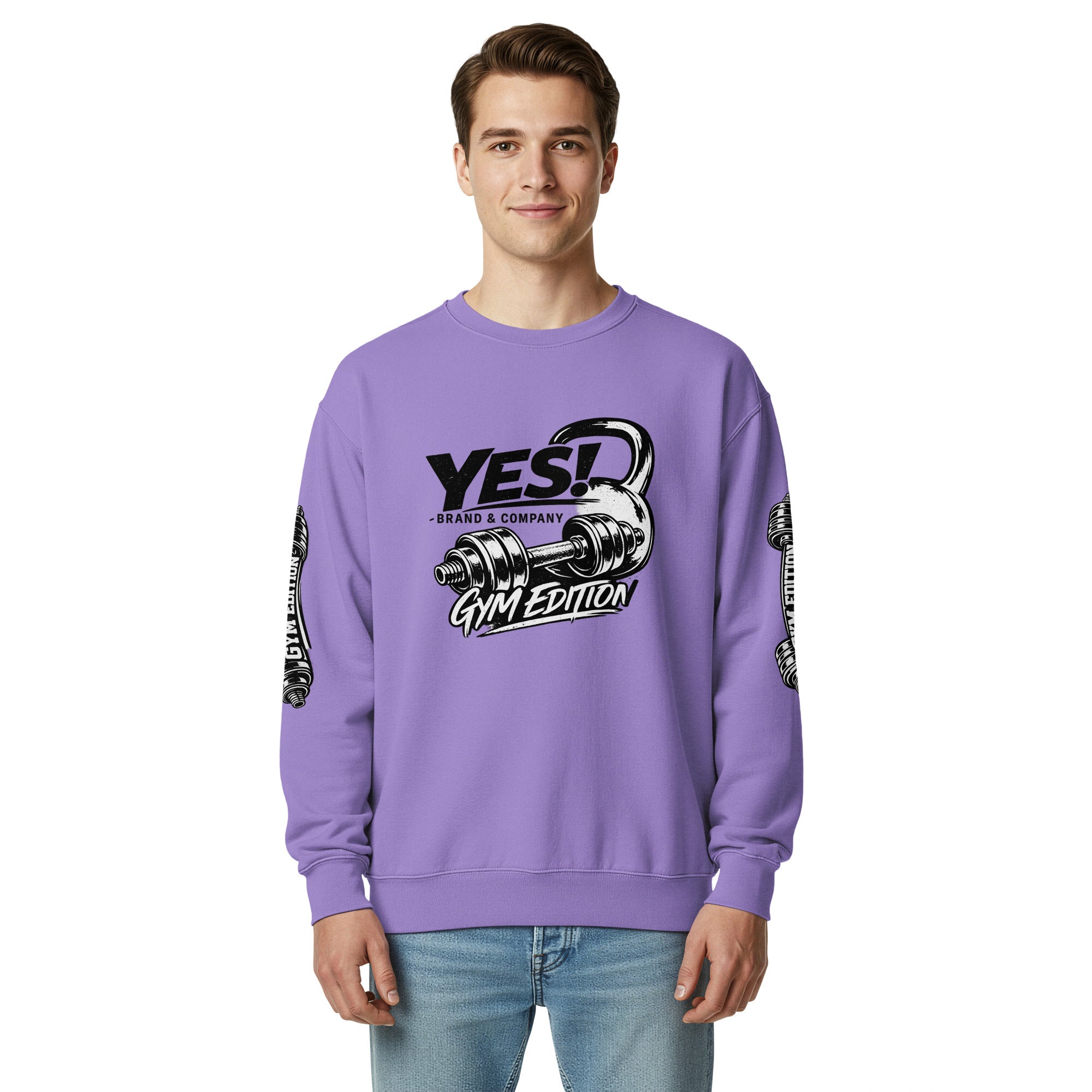 Yes! Brand and Company™ Unisex garment-dyed sweatshirt (A Growin' Boy