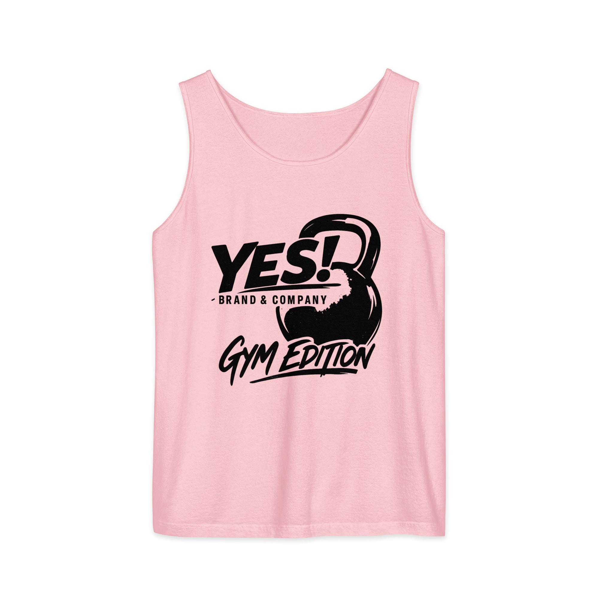 Yes! Brand and Company™ Unisex garment-dyed tank top "A Growin' Boy" (Gym Edition)