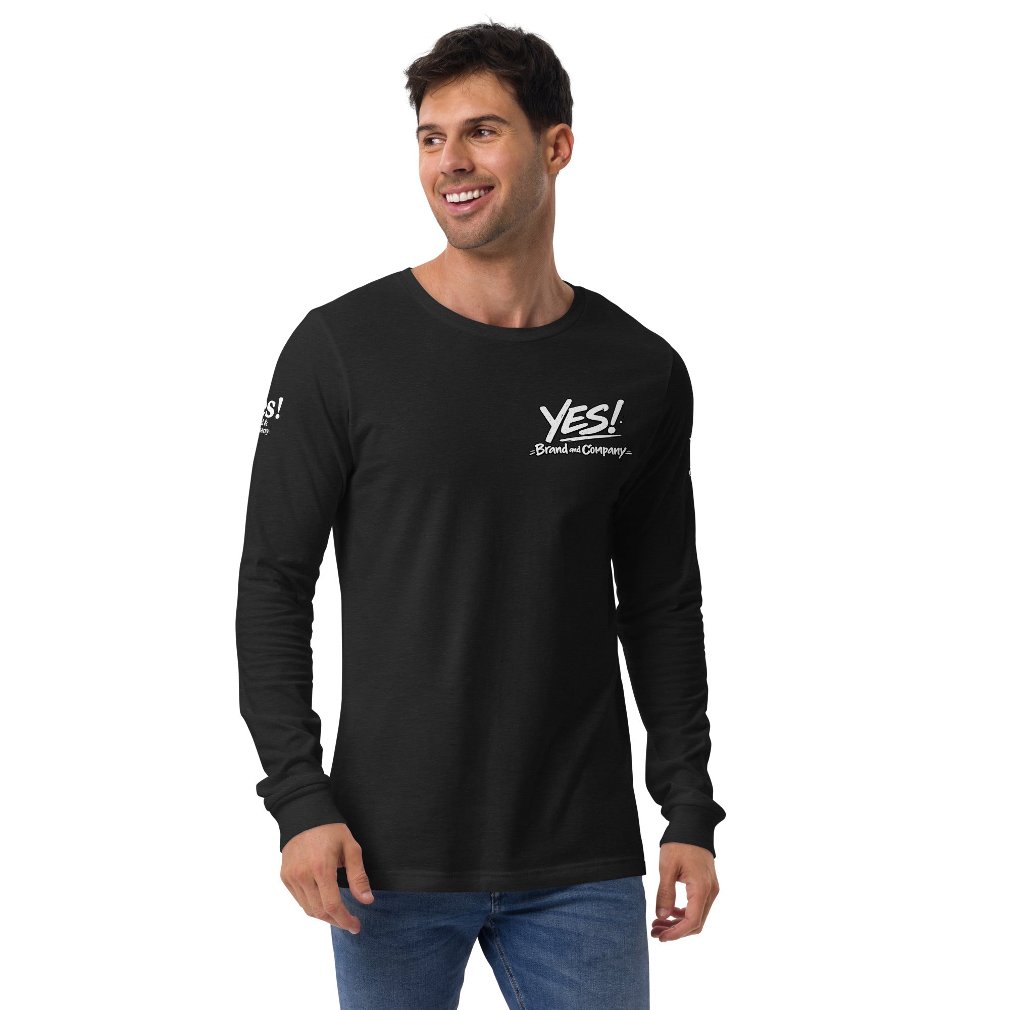 Yes! Brand and Company™ Unisex Long Sleeve Tee (Creature Series - The Dragon II)