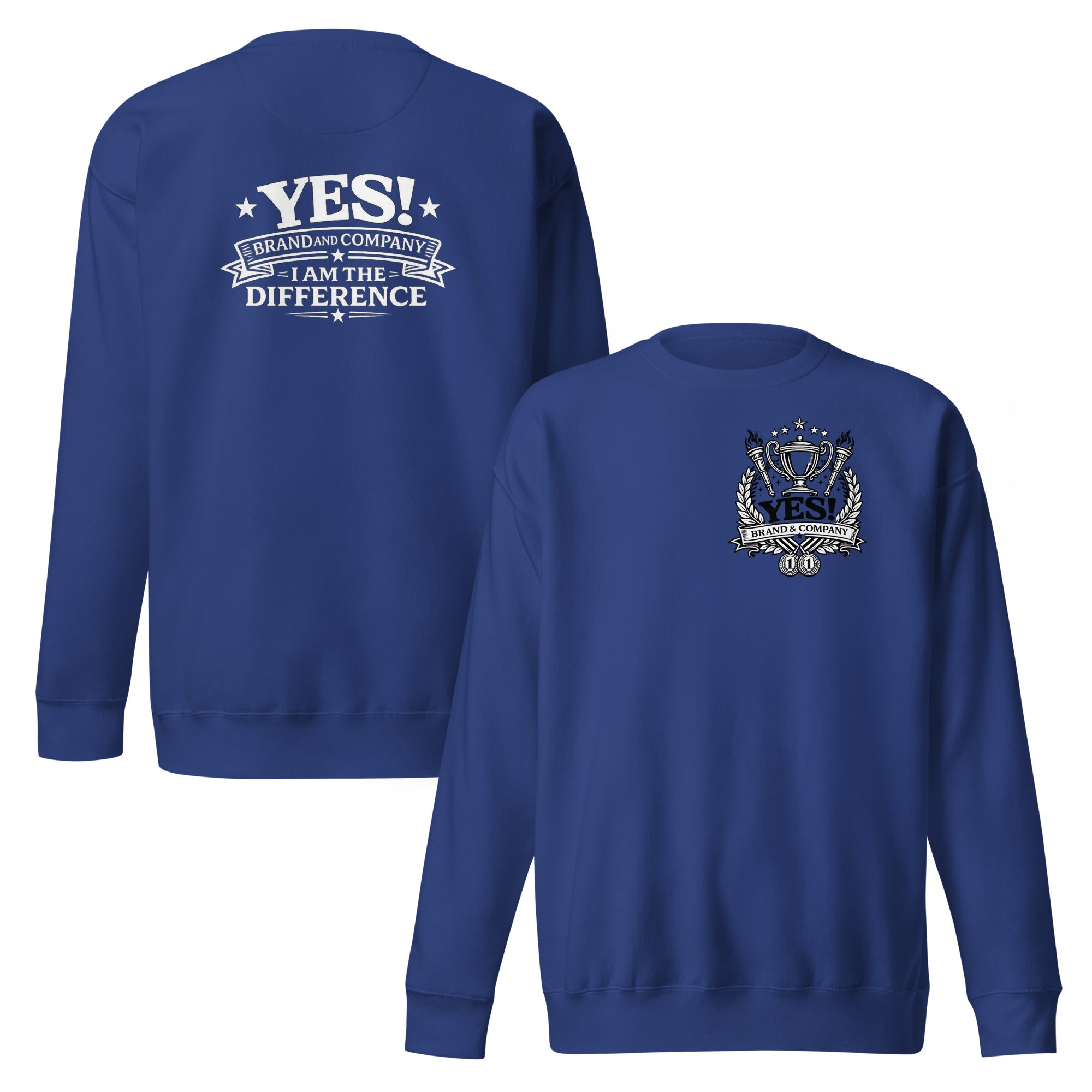 Yes! Brand and Company™ "I am the Difference" Unisex Premium Sweatshirt