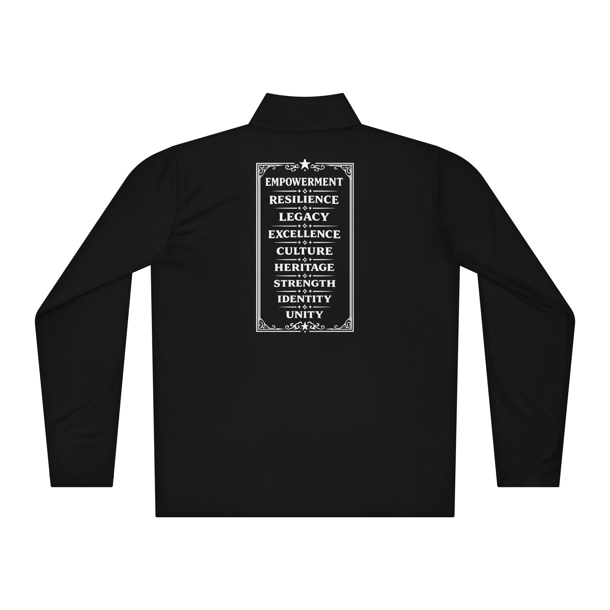 Yes! Brand and Company™ Lightweight quarter-zip pullover (Black History Month Series)