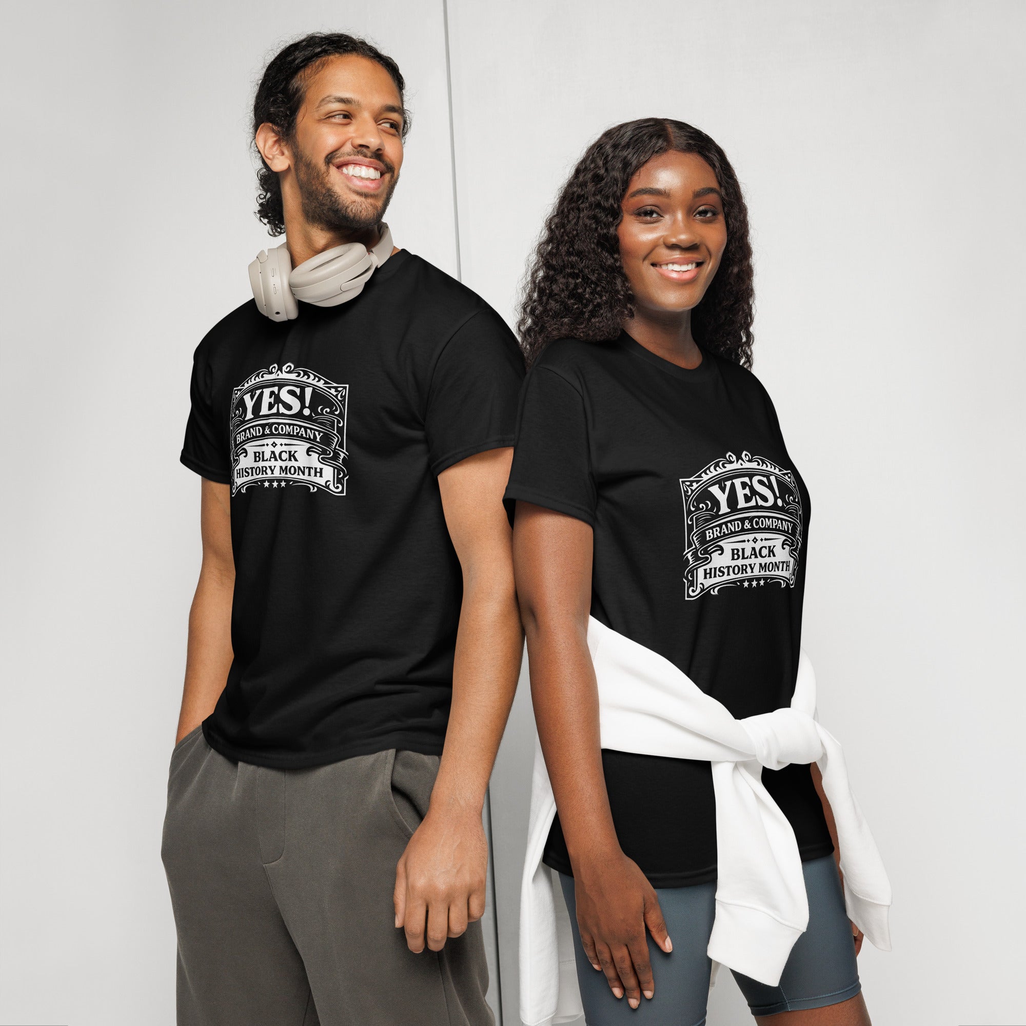 Yes! Brand and Company™ DryBlend® T-Shirt (Black History Month Series)