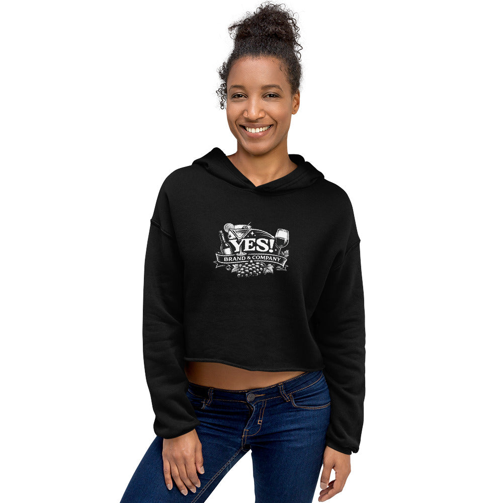 Yes! Brand and Company™ Crop Hoodie (Women's History Month)